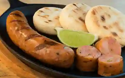 Arepa Con Chorizo