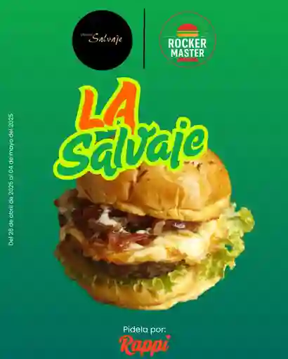 Hamburguesa La Salvaje Edición Especial