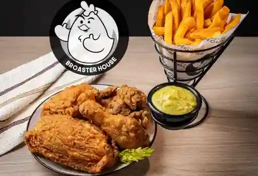 1/2 Pollo Apanado
