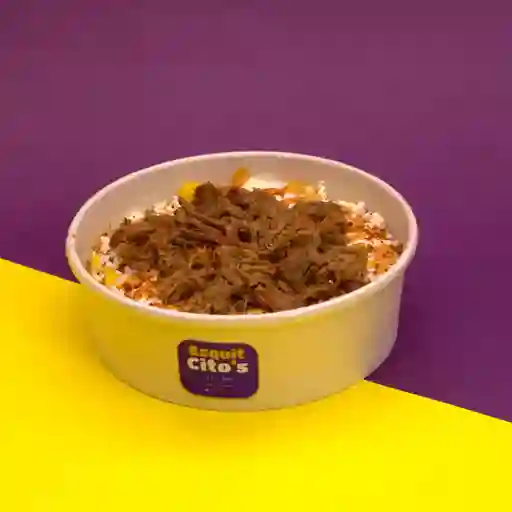 Esquite Tinga Pollo y Carne