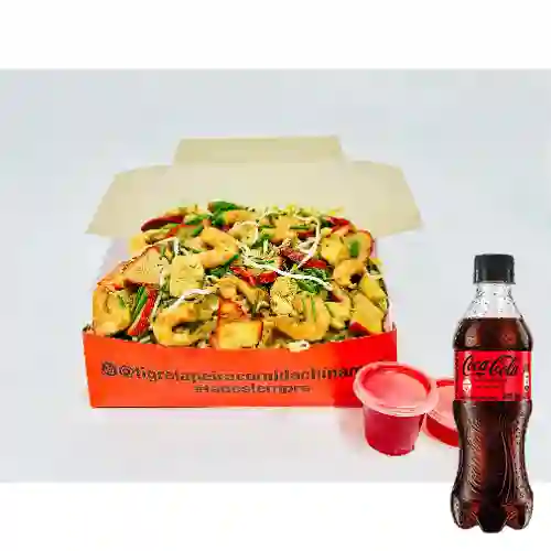 Combo Medio Arroz Especial Tigre + Coca Cola S/az 400ml