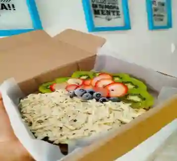 Waffle de Fruta
