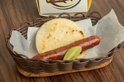 Arepa con Chorizo