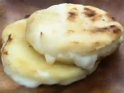 Arepa con Doble Queso