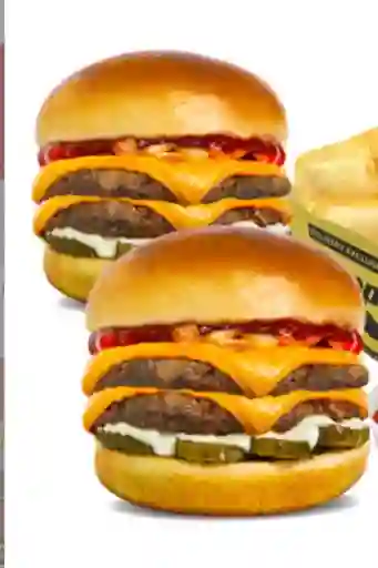Combo Dúo Hamburguesas