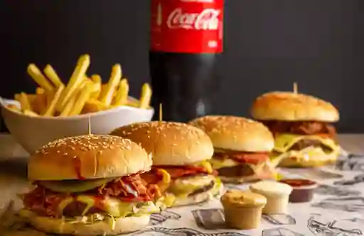 Combo Famili Hamburguesas