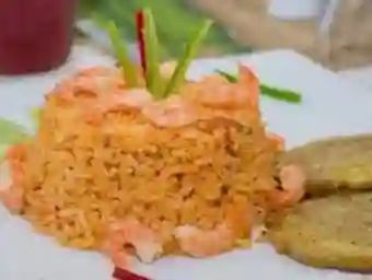 Combo Arroz Con Camaron+ Coca Cola 250