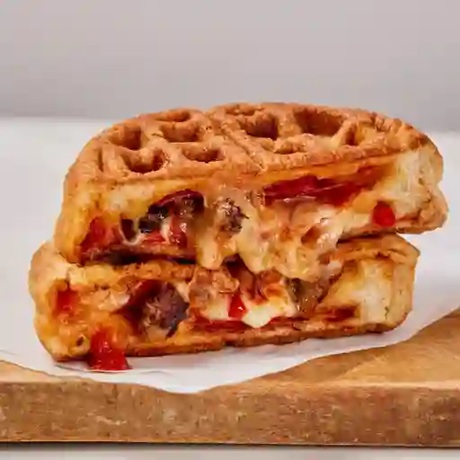 Waffle Fresa Dulce
