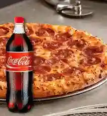 Pizza Grande 4 Ingredientes + Coca Cola 1.5 Lt.