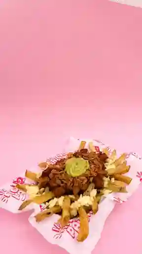 Salchipapas Vegetariana
