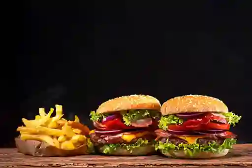 Combo 2 Cheddar Tocineta Dobles