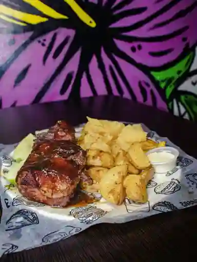 Costilla Bbq (salsa Bbq de la Casa)