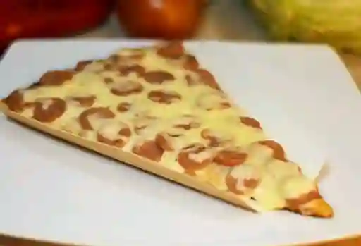 Pizza Porción Salami, Peperoni y Queso