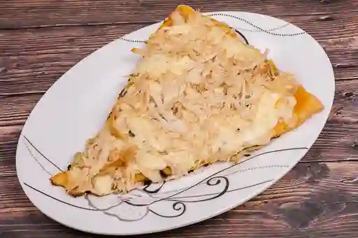 Pizza Porción Pollo y Champiñón