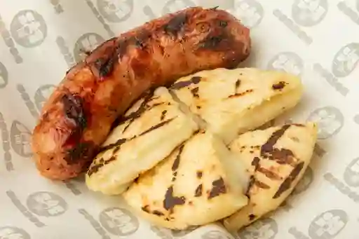 Chorizo + Arepa