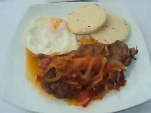 Combo Bistec a Caballo