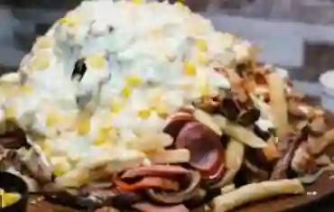 Salchipapa Especial