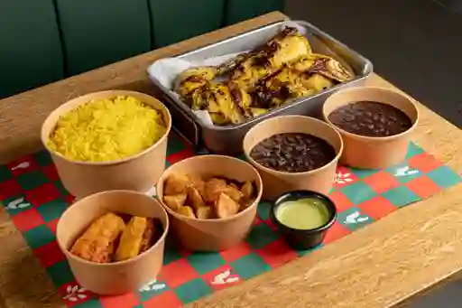 Familiar a la Parrilla Sin Bebida