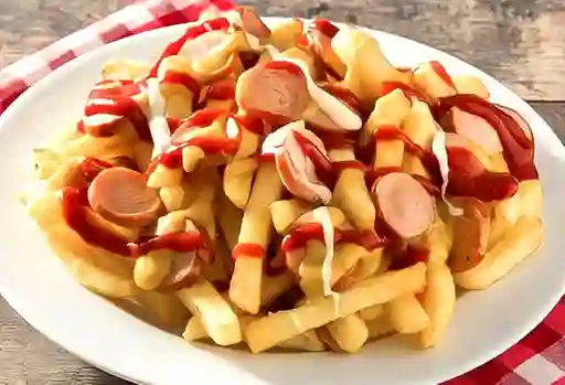 Salchipapa Sencilla