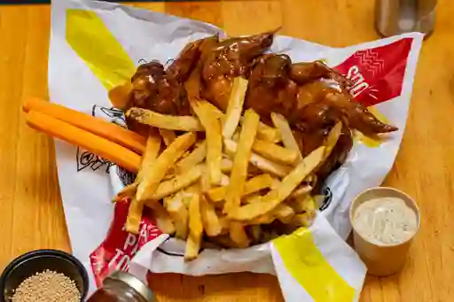 Alitas Miel Mostaza
