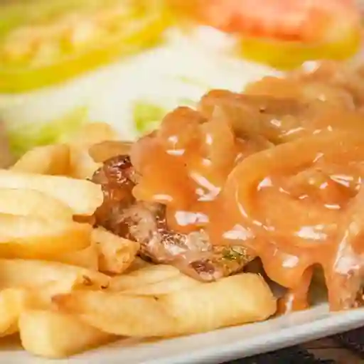 Carne Encebollada