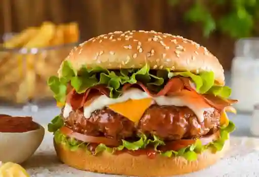Hamburguesa Clásica de la Casa