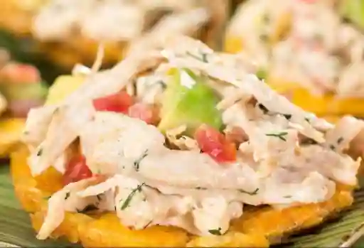Patacón con Pollo