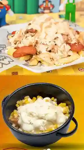 Combo Salchipapas Mario Bross + Maicito Sencillo