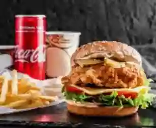Combo Hamburguesa Pollo