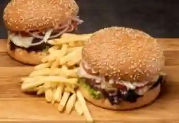 Combo 2 Hamburguesa Carne