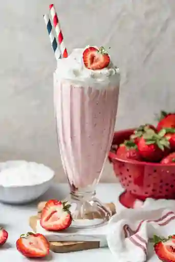 Malteada Premium 16Oz Fresa