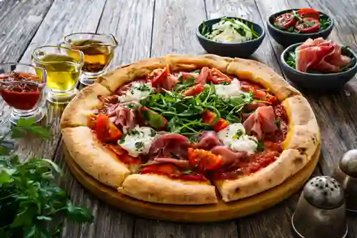 Pizza Pollo Mielmoztasa