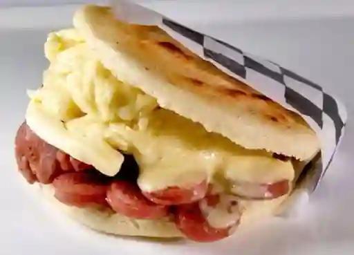 Arepa con Chorizo