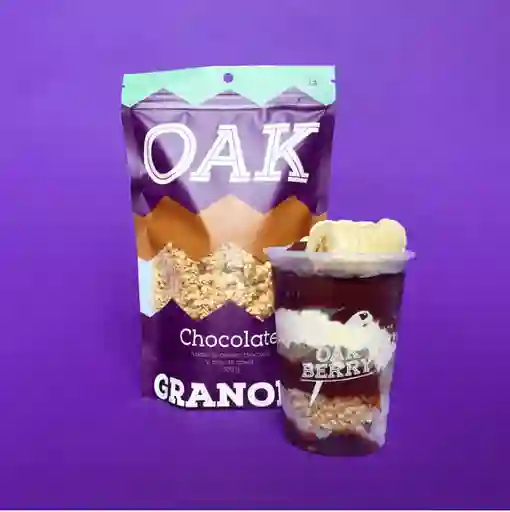 Combo Bowl 16 Oz + Granola Chocolate 300