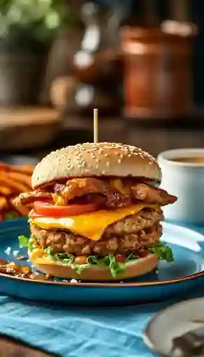 Hamburguesa 1/2 Libra Mixta Apanada
