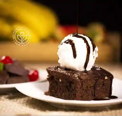 Brownie con Helado