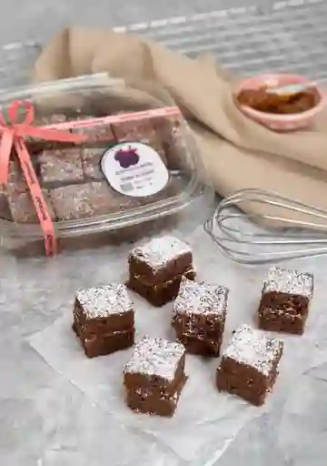 Mini Brownies con Arequipe