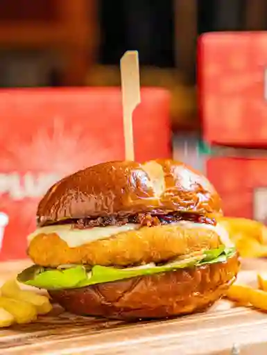 Hamburguesa Pollo Crocante