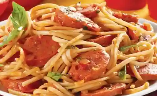 Fetuccini con Chorizo