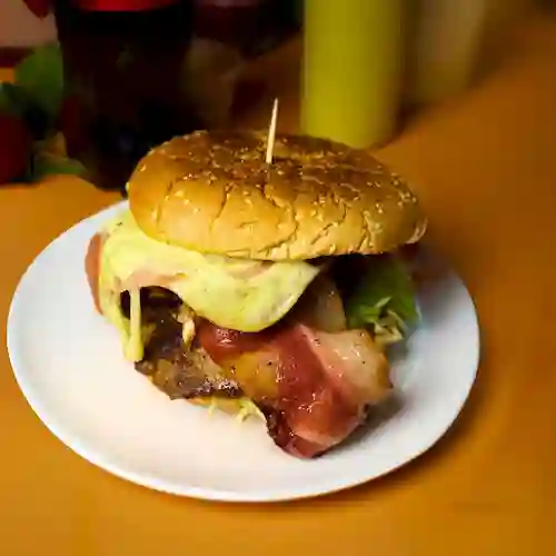 Hamburguesa con Tocineta