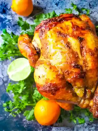 Pollo Rostizado Medio