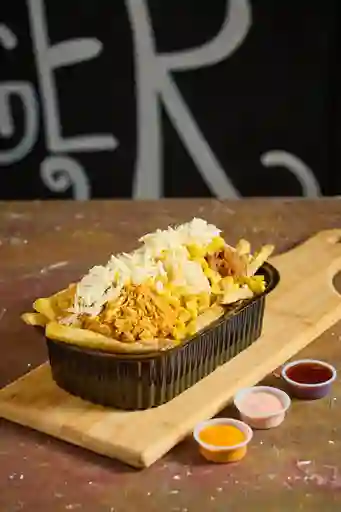 Papas Desmechada Mixta