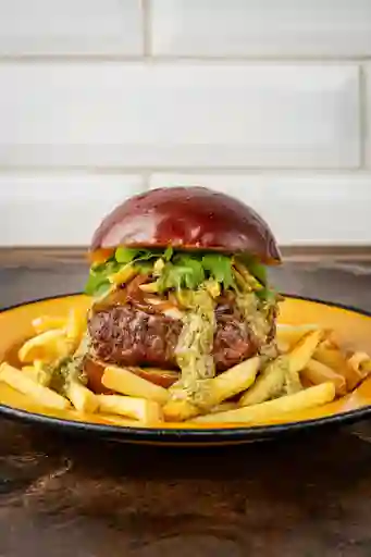 Hamburguesa París + Papas