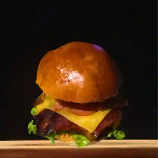 Hamburguesa Queso y Tocineta