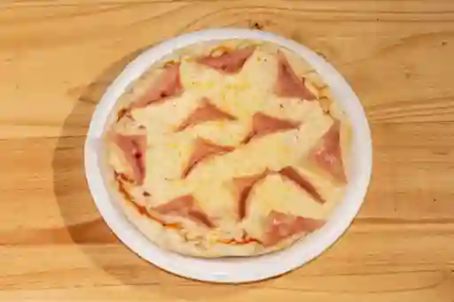 Pizzeta Jamón y Queso