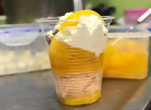 Duraznos con Crema