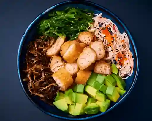 Salmon Crunchy Poke
