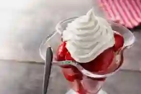 Fresas Dobles con Helado