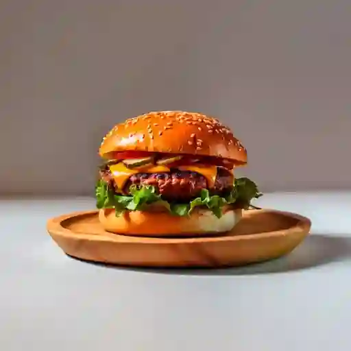Combo Falcon Alas Hamburguesa y Papas