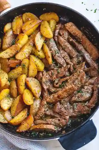 Lomo Al Champiñon